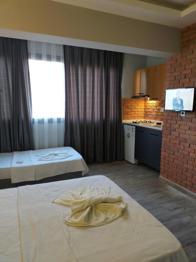 Akdeniz Apart Hotel 말마리스 외부 사진