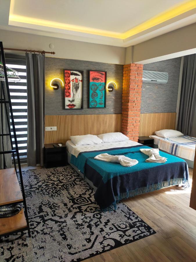 Akdeniz Apart Hotel 말마리스 외부 사진